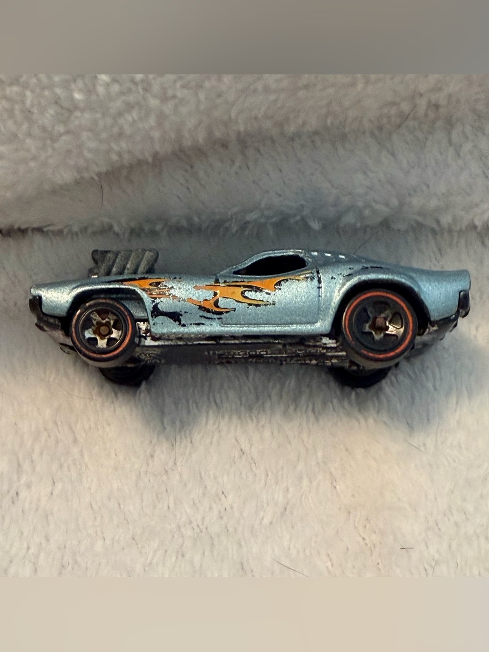 Hot Wheels 2005 Rodger Dodger Blue Flamed Redline 1:64